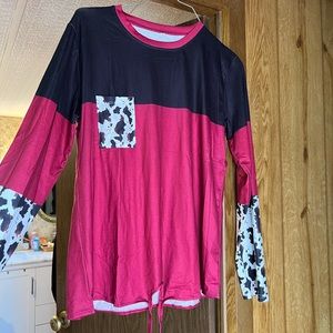 Cowprint shirt
